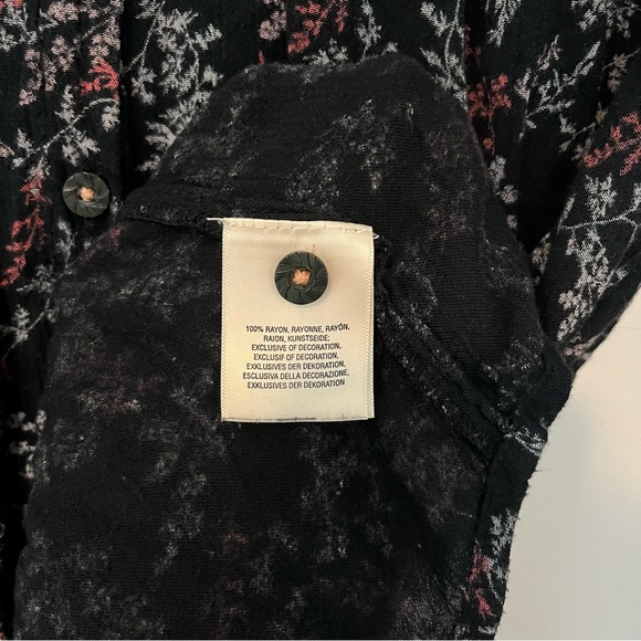 Maeve Floral Blouse Size 4 - Picture 4 of 5